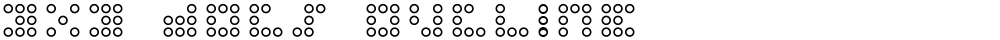 3x3 dots Outline