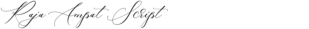 Raja Ampat Script