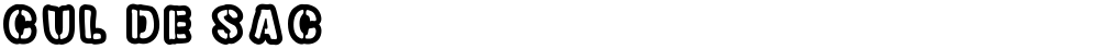 Cul de sac