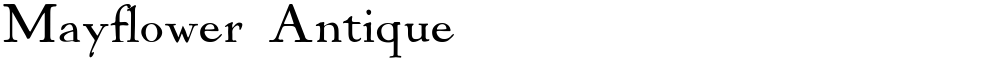 Mayflower Antique