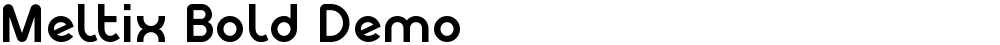 Meltix Bold Demo