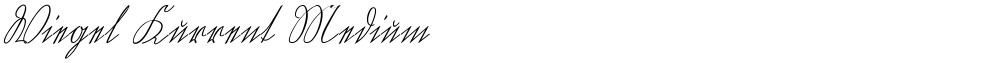 Wiegel Kurrent Medium