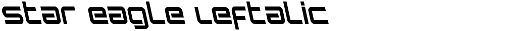 Star Eagle Leftalic