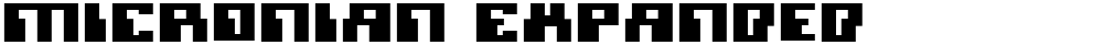 Micronian Expanded