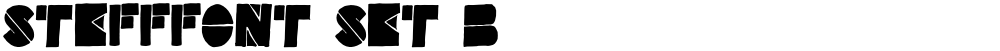 Stefffont Set B