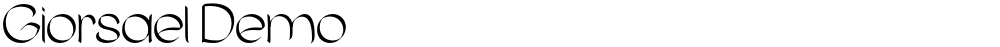 Giorsael Demo