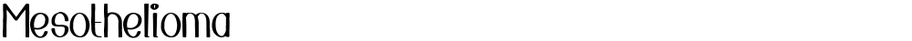 Mesothelioma 