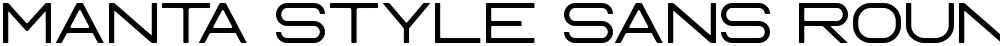 Manta Style Sans Round DEMO