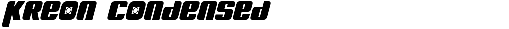 Kreon Condensed