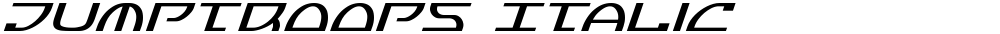 Jumptroops Italic