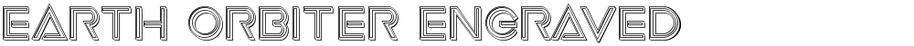 Earth Orbiter Engraved