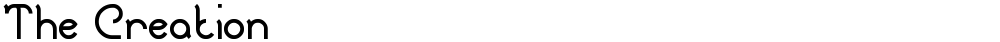 The Creation