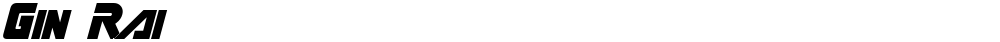 Gin Rai