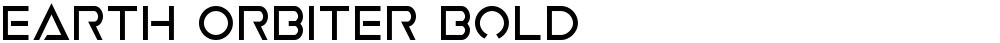Earth Orbiter Bold