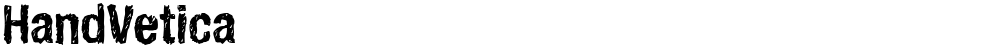 HandVetica