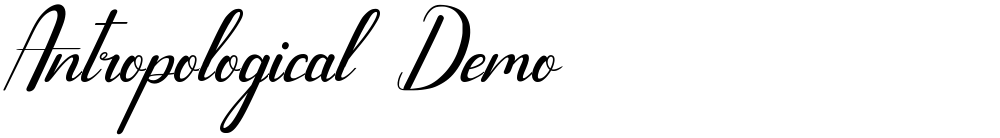 Antropological Demo