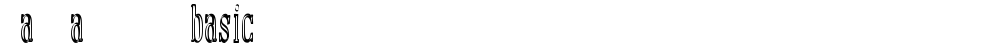 manual font basic demo