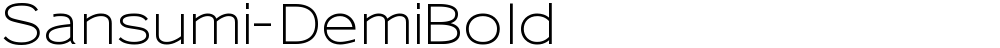 Sansumi-DemiBold