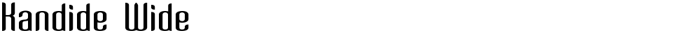 Kandide Wide