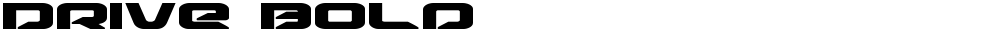 Drive Bold