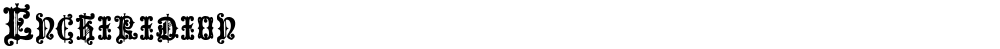 Enchiridion