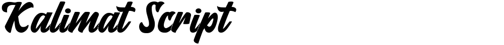 Kalimat Script