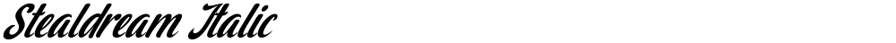 Stealdream Italic