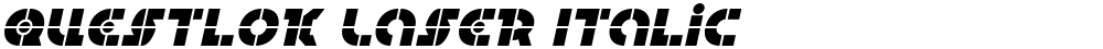 Questlok Laser Italic
