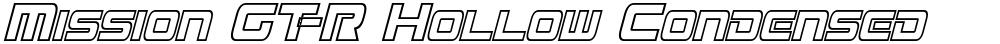 Mission GT-R Hollow Condensed