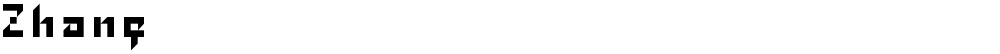 Zhang