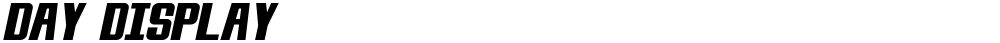 Day Display