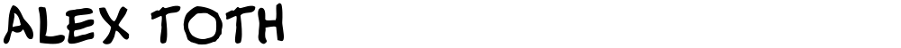 Alex Toth