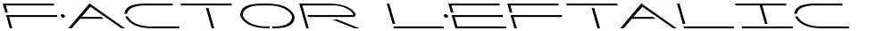 Factor Leftalic