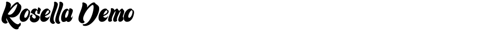 Rosella Demo
