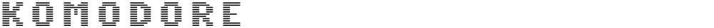 Komodore
