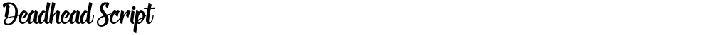 Deadhead Script