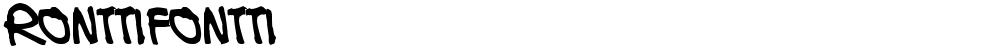 Ronttifontti