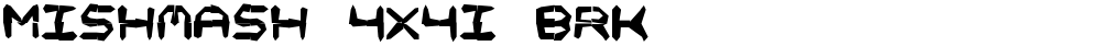 Mishmash 4x4i BRK