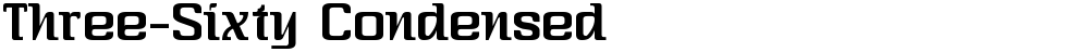 Three-Sixty Condensed