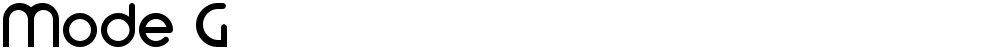 Mode G