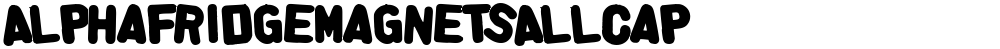 AlphaFridgeMagnetsAllCap