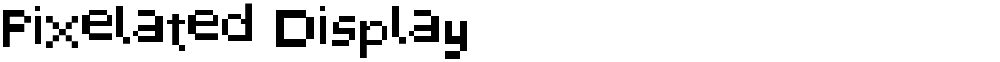 Pixelated Display