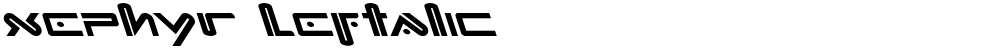 Xephyr Leftalic