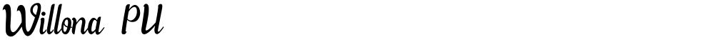 Willona - PU