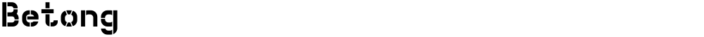Betong