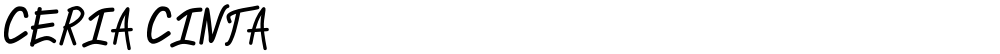 CERIA CINTA