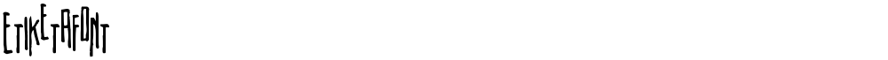 Etiketafont