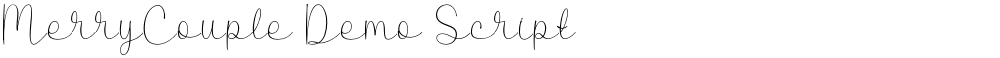 MerryCouple Demo Script
