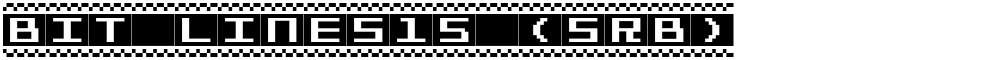 Bit Lines15 (sRB)