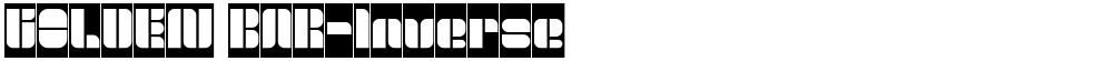 GOLDEN BAR-Inverse